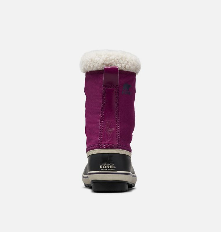 Sorel Youth Yoot Pac™ Nylon - Kids Snow Boots Purple/Black - 426387UQL